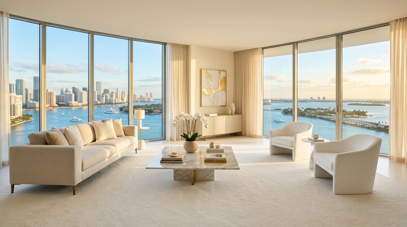 Island residence carpet and rug cleaning in Key Biscayne, FL